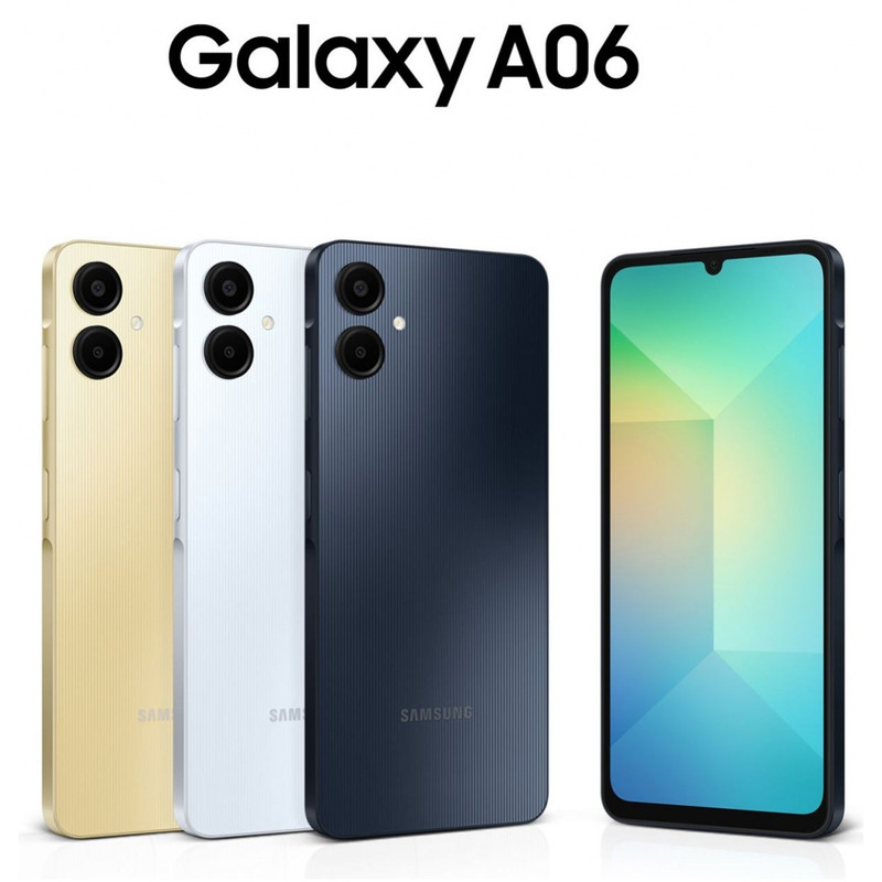 گوشی موبایل سامسونگ مدل Galaxy A06 دو سیم کارت ظرفیت 128 گیگابایت و رم 6 گیگابایت