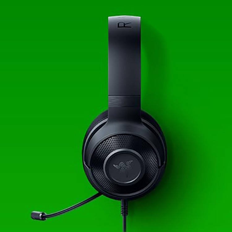هدست گیمینگ ریزر مدل Kraken X Lite بدون قابلیت نویز کنسلینگ، جک 3.5 میلیمتری صدا، دارای قابلیت پخش صدای فراگیر مجازی 7.1 کاناله