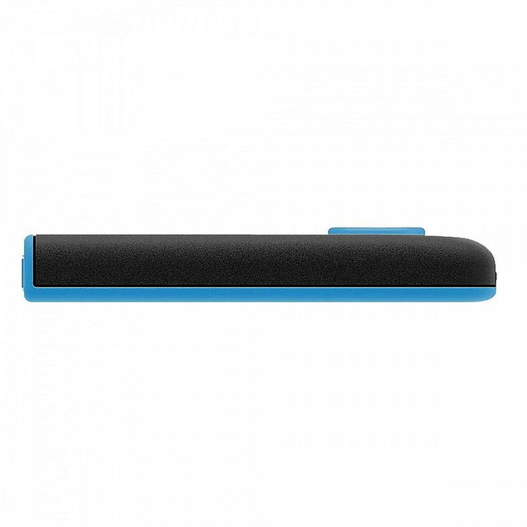 فلش مموری کشویی ایدیتا مدل DashDrive UV128 ظرفیت 64GB، رابط USB 3.0 با سرعت خواندن 90 و نوشتن 40MB/s، طراحی ضد خش و ضد گرد و خاک، قابلیت اتصال بند حمل