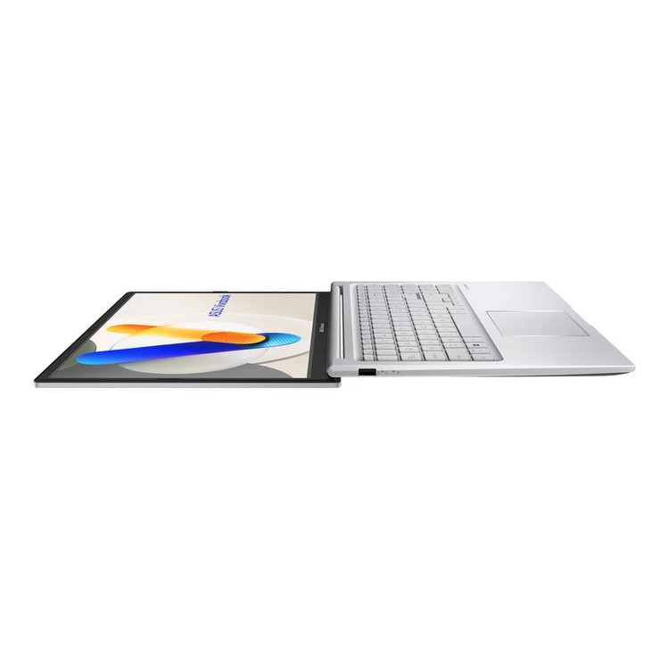 لپتاپ ایسوس مدل Vivobook X1504VA-NJ816 با پردازنده Core i3-1315U، رم DDR4 4GB با فرکانس 3200MHz، حافظه SSD با ظرفیت 512GB، نمایشگر 15.6 اینچ IPS با وضوح Full HD