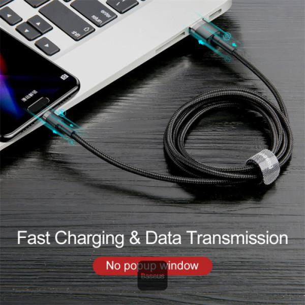 کابل تبدیل USB به USB-C باسئوس مدل Cafule طول 1 متر