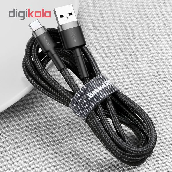 کابل تبدیل USB به USB-C باسئوس مدل Cafule طول 1 متر
