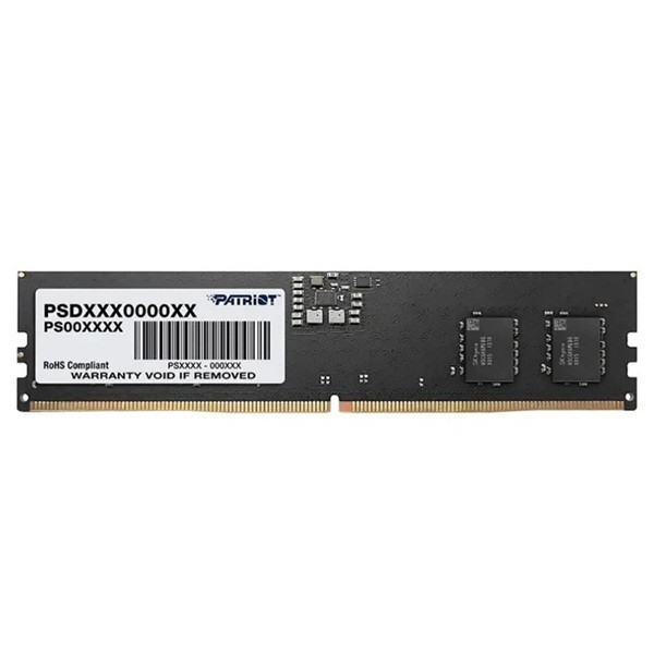 رم دسکتاپ DDR5 پتریوت مدل Signature Line ظرفیت 8 گیگابایت فرکانس 5200 مگاهرتز تک کاناله تایمینگ CL42 نوع ماژول U-DIMM