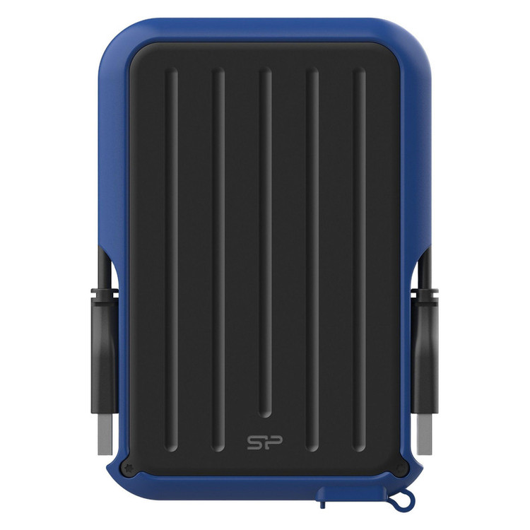 هارد اکسترنال سیلیکون پاور مدل Armor A66 ظرفیت یک ترابایت دارای رابط USB Type-A 3.2