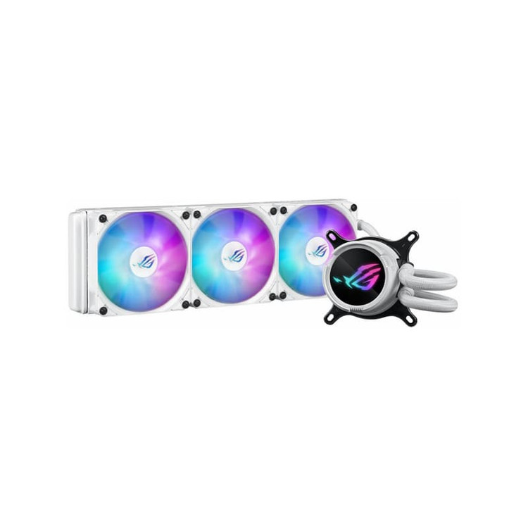 خنک کننده پردازنده ایسوس مدل ROG Strix LC III 360 ARGB White Edition