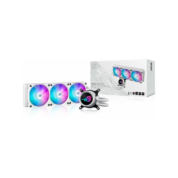 خنک کننده پردازنده ایسوس مدل ROG Strix LC III 360 ARGB White Edition