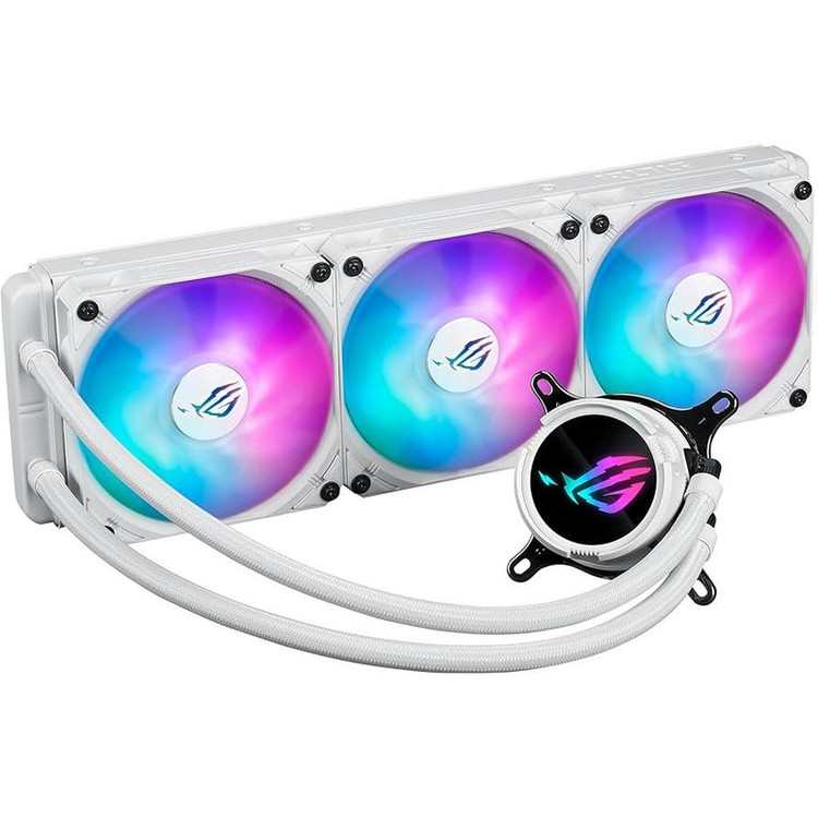 خنک کننده پردازنده ایسوس مدل ROG Strix LC III 360 ARGB White Edition
