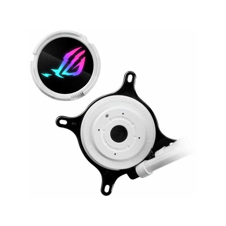 خنک کننده پردازنده ایسوس مدل ROG Strix LC III 360 ARGB White Edition