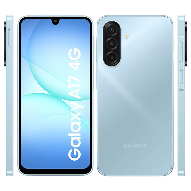 گوشی موبایل سامسونگ مدل Galaxy A17 4G دو سیم کارت ظرفیت 128 گیگابایت و رم 4 گیگابایت - ویتنام - به همراه شارژر 25 وات سامسونگ