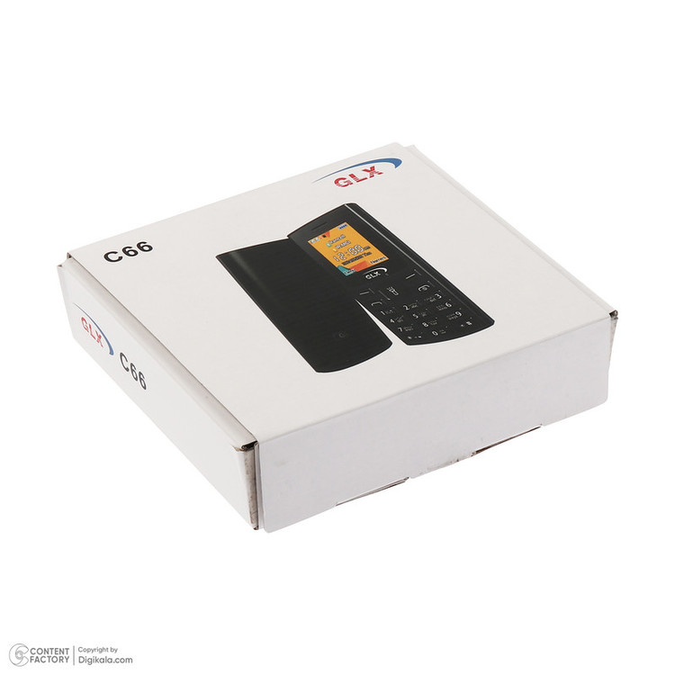 گوشی موبایل جی ال ایکس مدل C66 دو سیم کارت ظرفیت 16 مگابایت