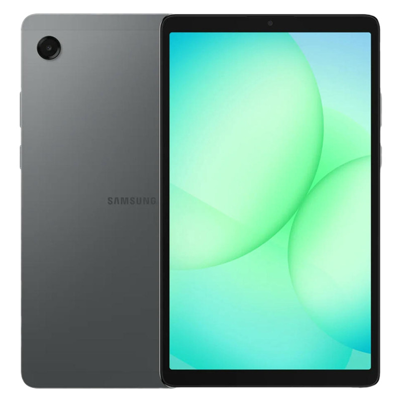 تبلت 8.7 اینچ سامسونگ مدل Galaxy Tab A11 4G، ظرفیت 64 گیگابایت و رم 4 گیگابایت، قابلیت پشتیبانی از سیم کارت، رزولوشن دوربین 8 مگاپیکسل، به همراه شارژر دیواری 25 وات سامسونگ مدل EP-TA800
