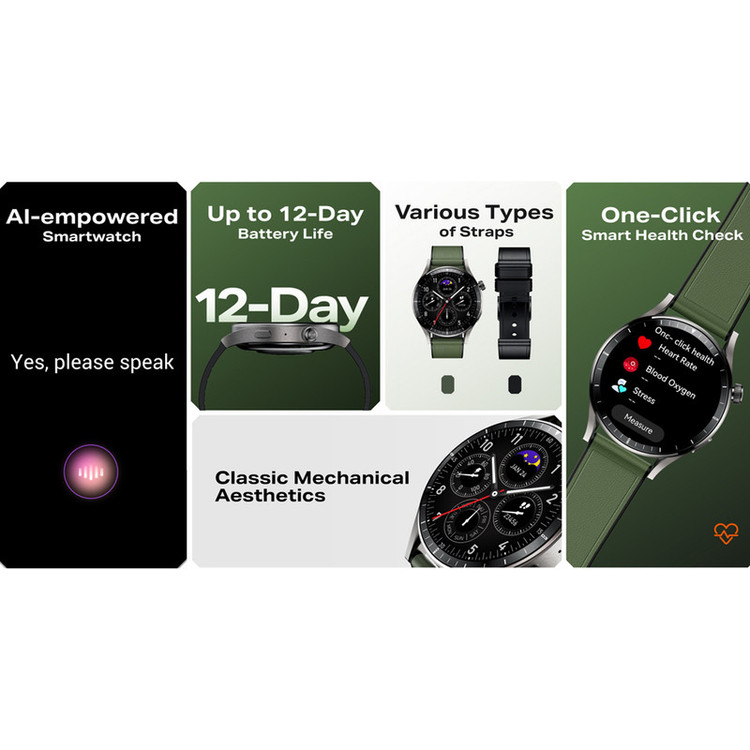 ساعت هوشمند 47 میلیمتری اینفینیکس مدل XWATCH N4 PRO با بند پلاستیکی