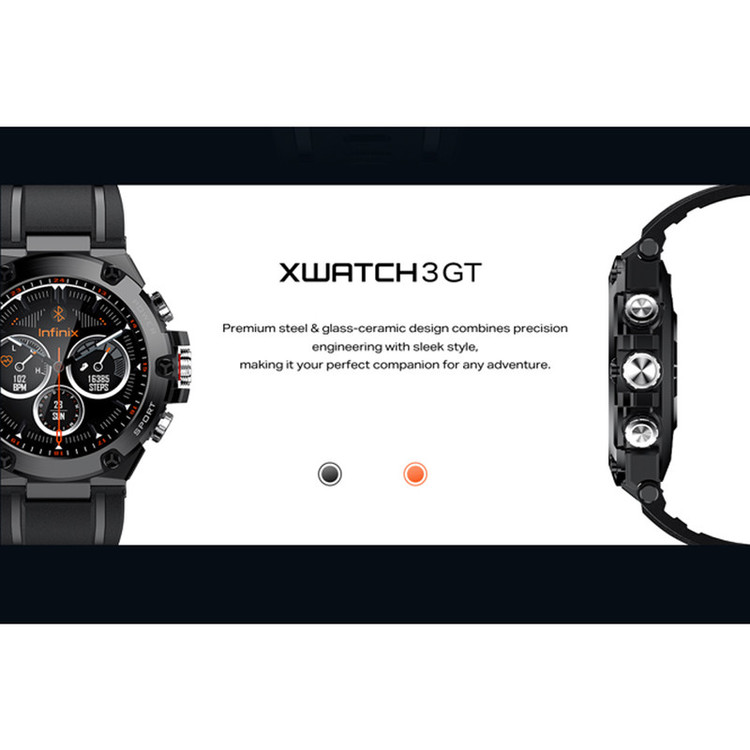 ساعت هوشمند 40 میلیمتری اینفینیکس مدل XWatch 3 GT با بند پلاستیکی