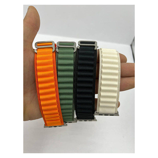 بند مدل Alpine Loop مناسب برای اپل واچ سری 7/8 سایز 42/44/45/49 میلی متری
