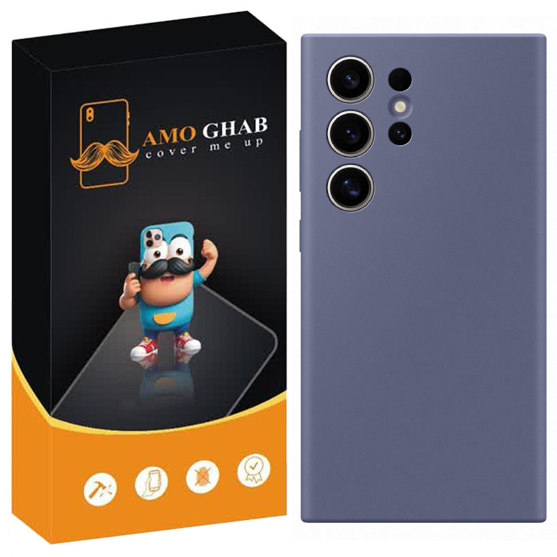 کاور عمو قاب مدل سیلیکونی پاک کنی مناسب برای گوشی موبایل سامسونگ Galaxy S25 Ultra