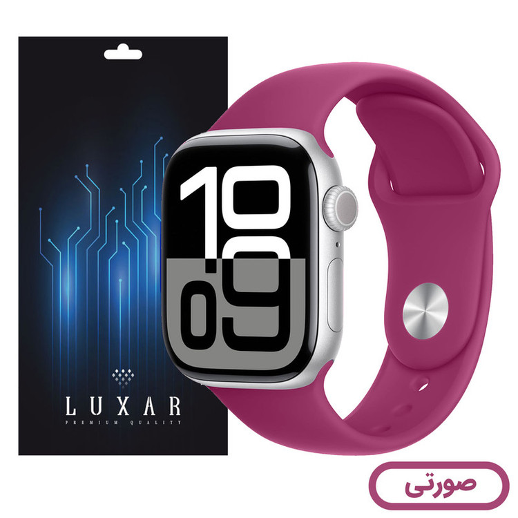 بند لوکسار مدل Silicon Band 4 -500 مناسب برای اپل واچ 42/44/45/49 میلیمتری سری 1 تا 8 /SE/Ultra