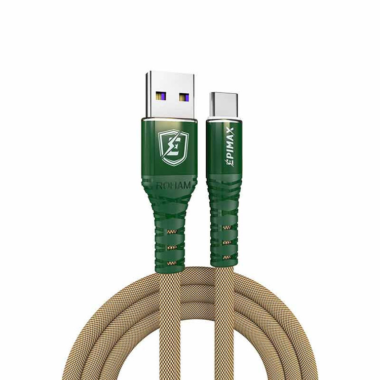 کابل تبدیل USB به USB-C اپیمکس مدل EC - 02 طول 1.2 متر