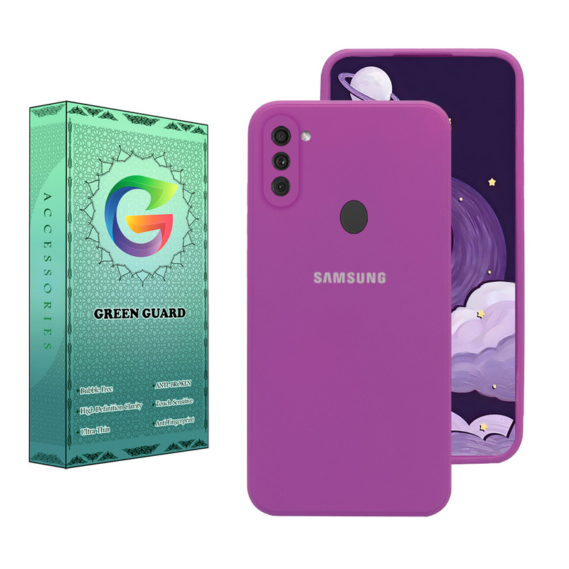 کاور گرین گارد مدل Mira طرح سیلیکونی مناسب برای گوشی موبایل سامسونگ Galaxy A11