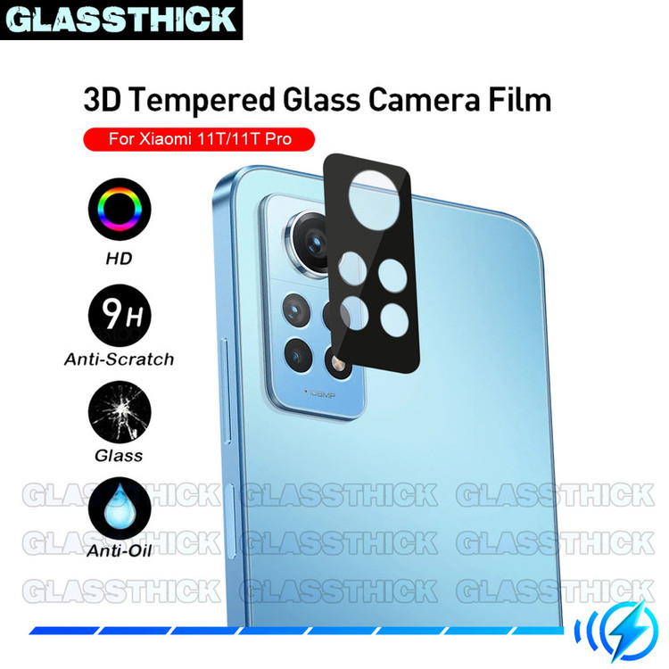 محافظ لنز دوربین گلستیک مدل 3D-GL مناسب برای گوشی موبایل شیائومی Redmi Note 12 Pro 4G