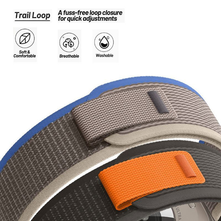 بند راینو مدل Trail Loop مناسب برای اپل واچ سری 1/2/3/4/5/6/7/8/9/SE/ULTRA سایز 42/44/45/49 میلی متری