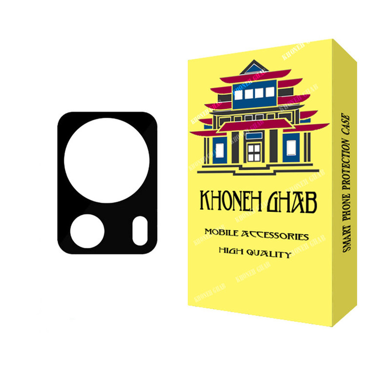 محافظ لنز دوربین خونه قاب مدل 3D مناسب برای گوشی موبایل شیائومی 13 Lite
