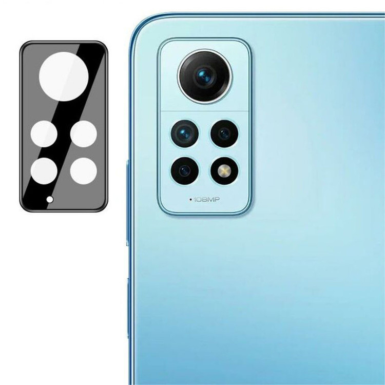 محافظ لنز دوربین شیشه ای ایرگلوری مدل سه بعدی 3 مناسب برای گوشی موبایل شیائومی Redmi Note 12 Pro 4G