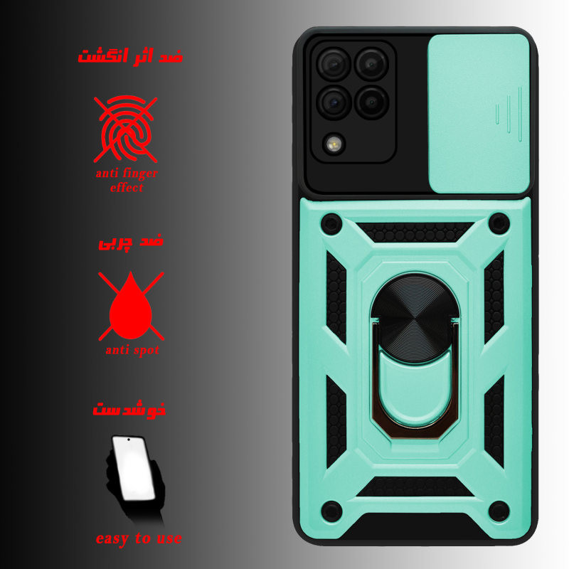کاور کینگ پاور مدل magnetic a12 مناسب برای گوشی موبایل سامسونگ Galaxy A12 / A12 p / A12 R