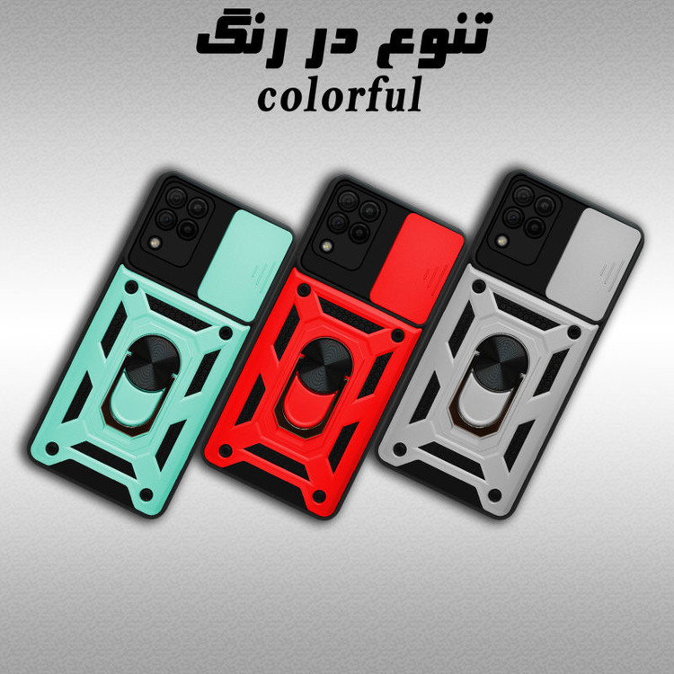 کاور کینگ پاور مدل magnetic a12 مناسب برای گوشی موبایل سامسونگ Galaxy A12 / A12 p / A12 R
