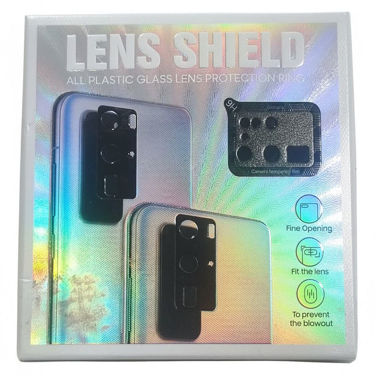 محافظ لنز دوربین شیشهای مدل shield lens 3D مناسب برای گوشی موبایل سامسونگ Galaxy S21 Ultra