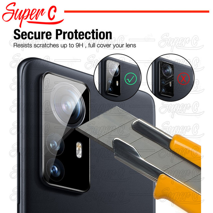 محافظ لنز دوربین سوپرسی مدل 3D-SC مناسب برای گوشی موبایل شیائومی 12Pro