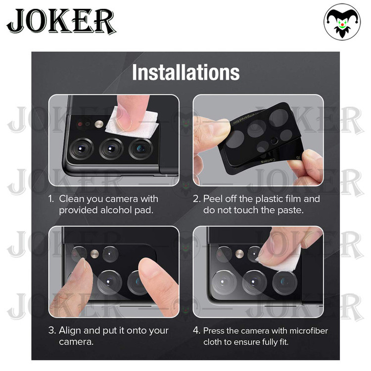 محافظ لنز دوربین جوکر مدل 3D-JK مناسب برای گوشی موبایل شیائومی 12Pro