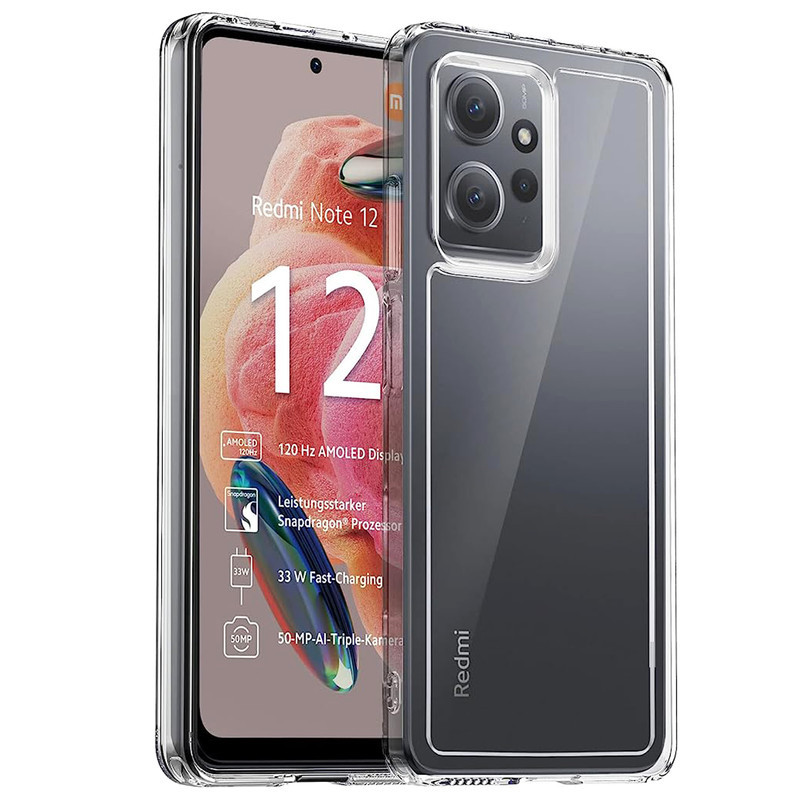 کاور مدل ژله ای ایر بگ دار مناسب برای گوشی موبایل شیائومی Redmi Note 12 4G