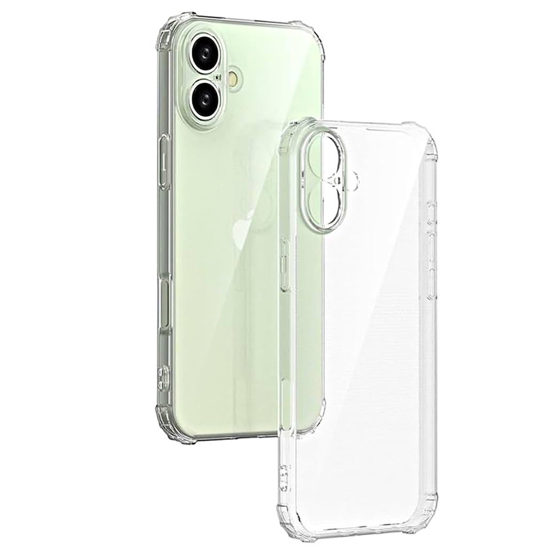 کاور مدل شفاف مناسب برای گوشی موبایل اپل iPhone 16
