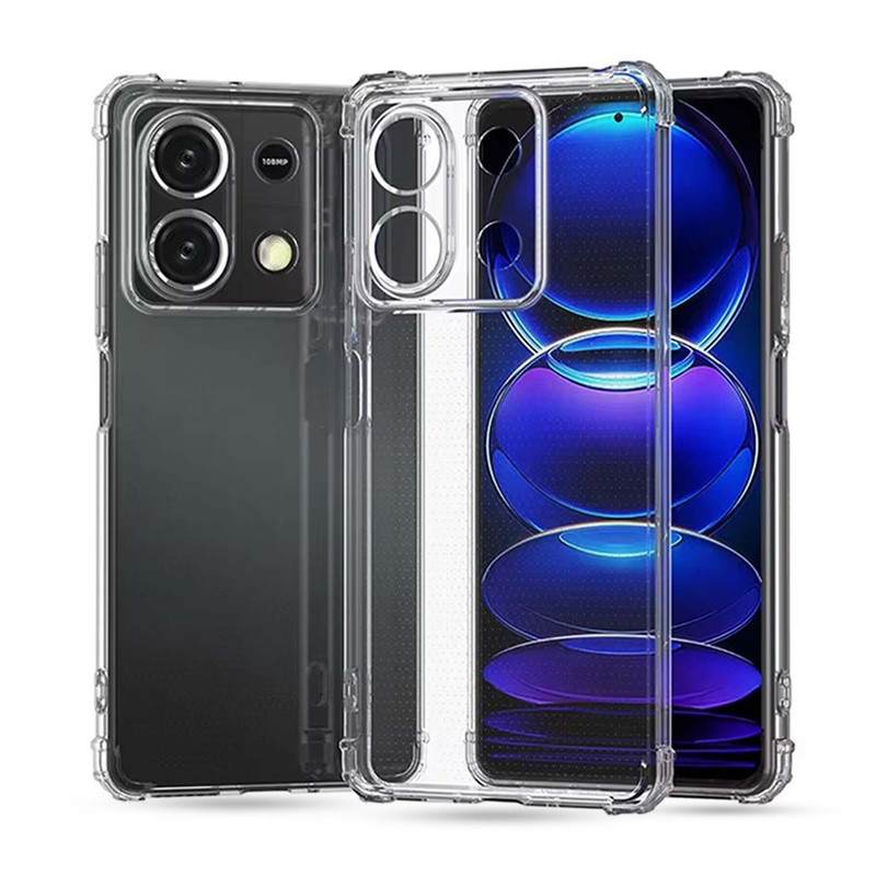 کاور مدل شفاف مناسب برای گوشی موبایل شیائومی Redmi Note 13 Pro 5G