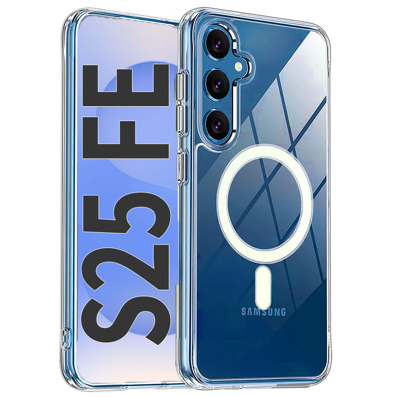 کاور مسیر مدل Clear MGN Mgsf مناسب برای گوشی موبایل سامسونگ Galaxy S25 Fe