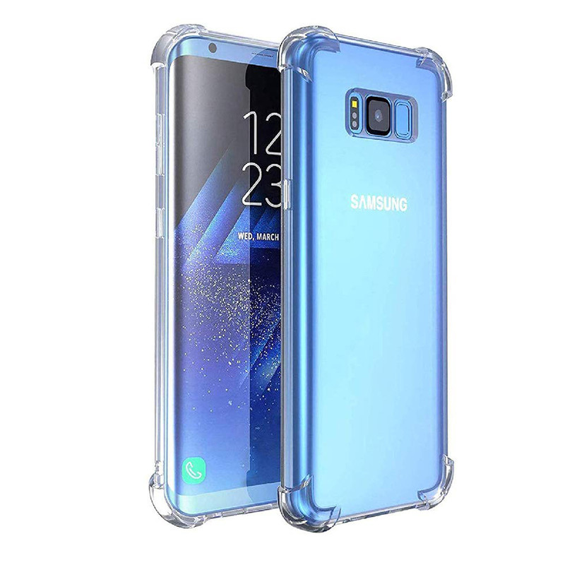 کاور مدل شفاف مناسب برای گوشی موبایل سامسونگ Galaxy S8 Plus