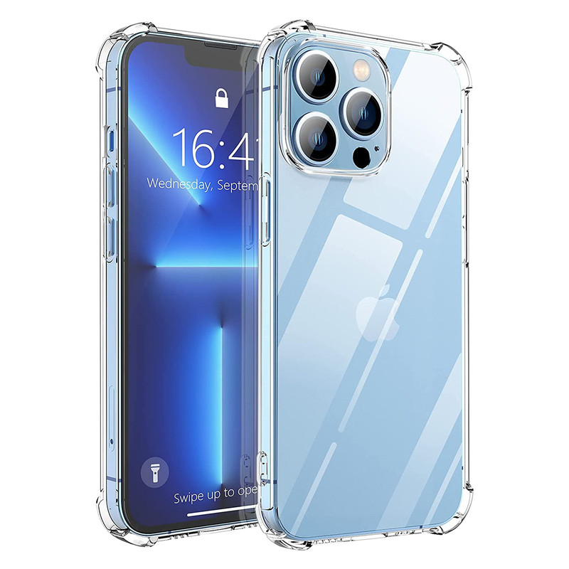 کاور مدل ژله ای مناسب برای گوشی موبایل اپل IPHONE 13 PRO / 13PRO / 13PRO / 13 PRO
