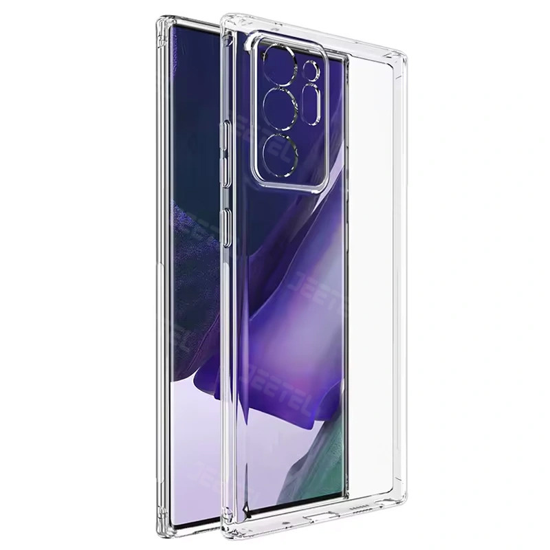 کاور مدل clear مناسب برای گوشی موبایل سامسونگ galaxy note 20 ultra
