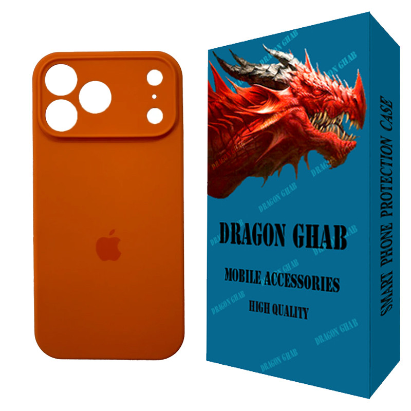 کاور دراگون قاب مدل سیلیکونی مناسب برای گوشی موبایل اپل iPhone 17 Pro Max