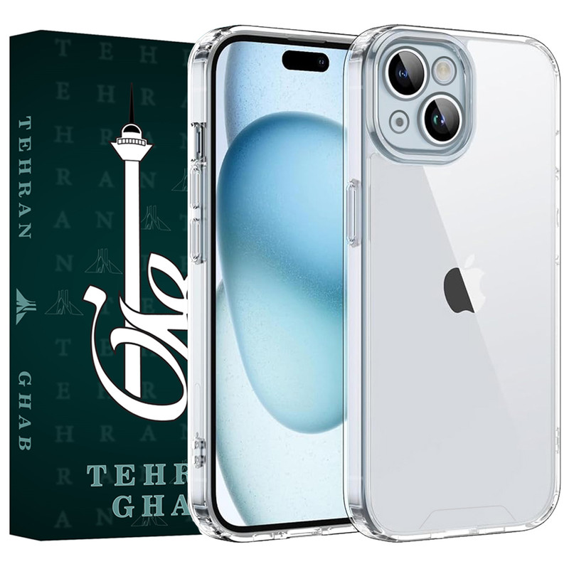 کاور تهران قاب مدل SPCT مناسب برای گوشی موبایل اپل iPhone 15