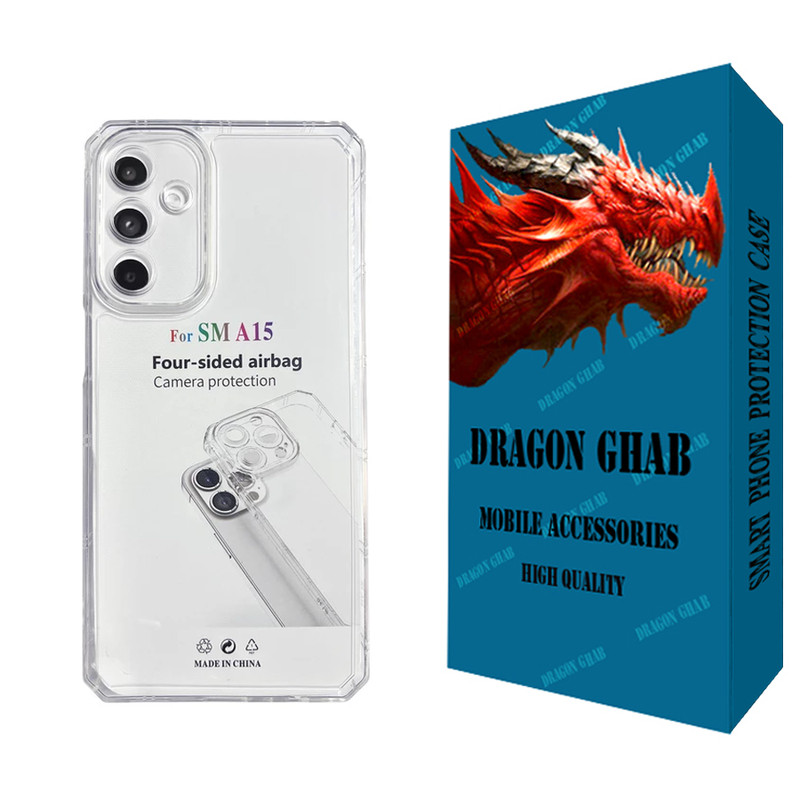 کاور دراگون قاب مدل JELL مناسب برای گوشی موبایل سامسونگ Galaxy A15 4G / 5G