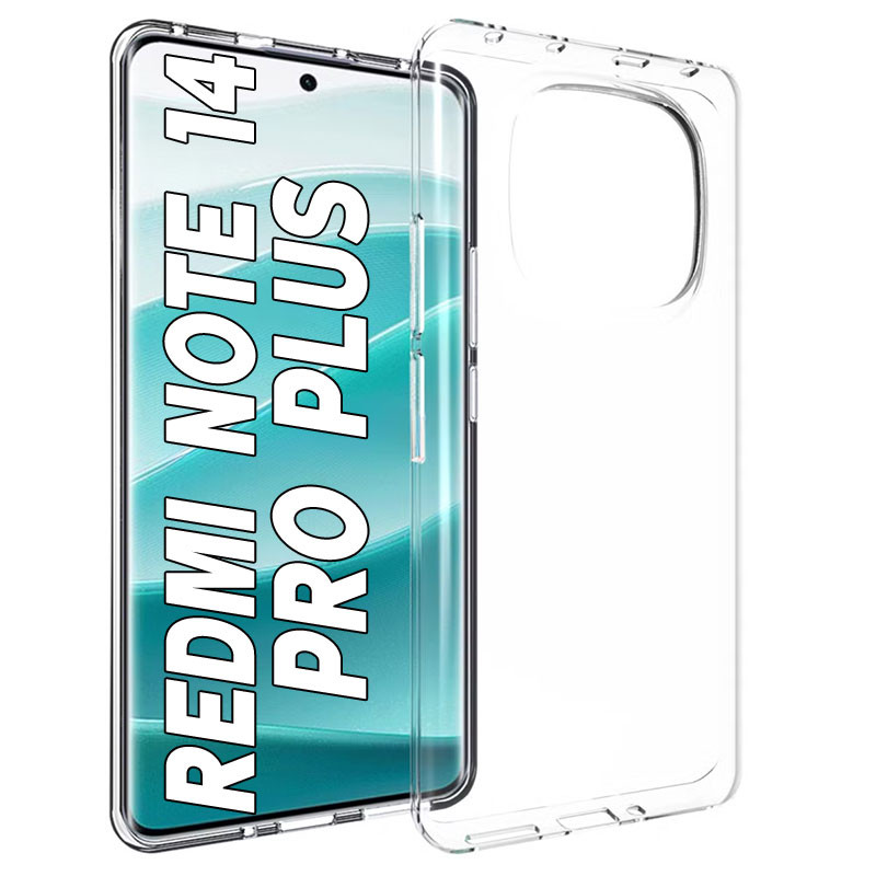 کاور مسیر مدل Clear Jelly مناسب برای گوشی موبایل شیائومی Redmi Note 14 Pro Plus