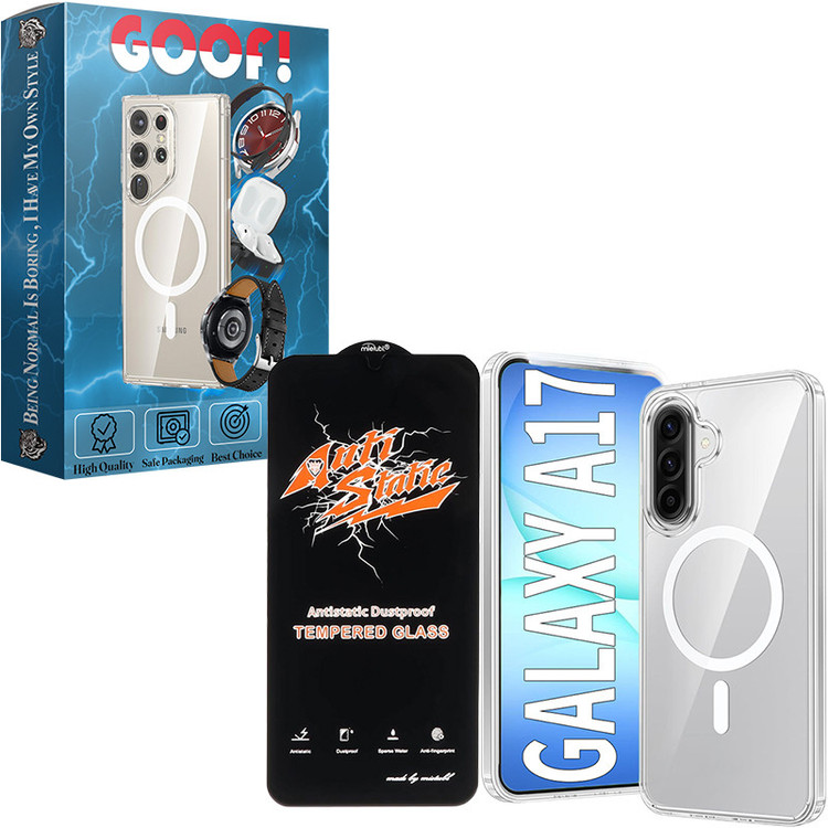 کاور گوف مدل Special Protectt مناسب برای گوشی موبایل سامسونگ Galaxy A17 به همراه محافظ صفحه نمایش