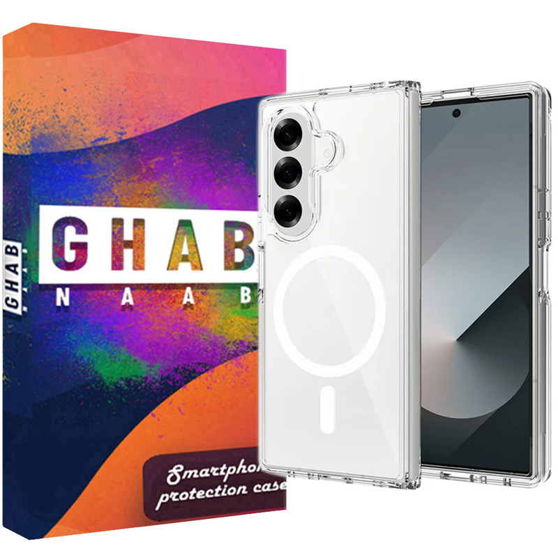 کاور قاب ناب مدل Clear Magsafe Magnetic مناسب برای گوشی موبایل سامسونگ Galaxy Z Fold 7