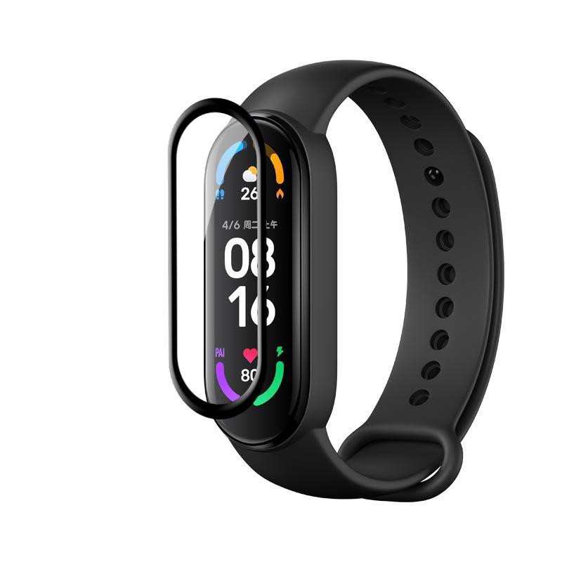 محافظ صفحه نمایش مدل SFP-PMMA مناسب برای ساعت هوشمند شیائومی Mi Band 6