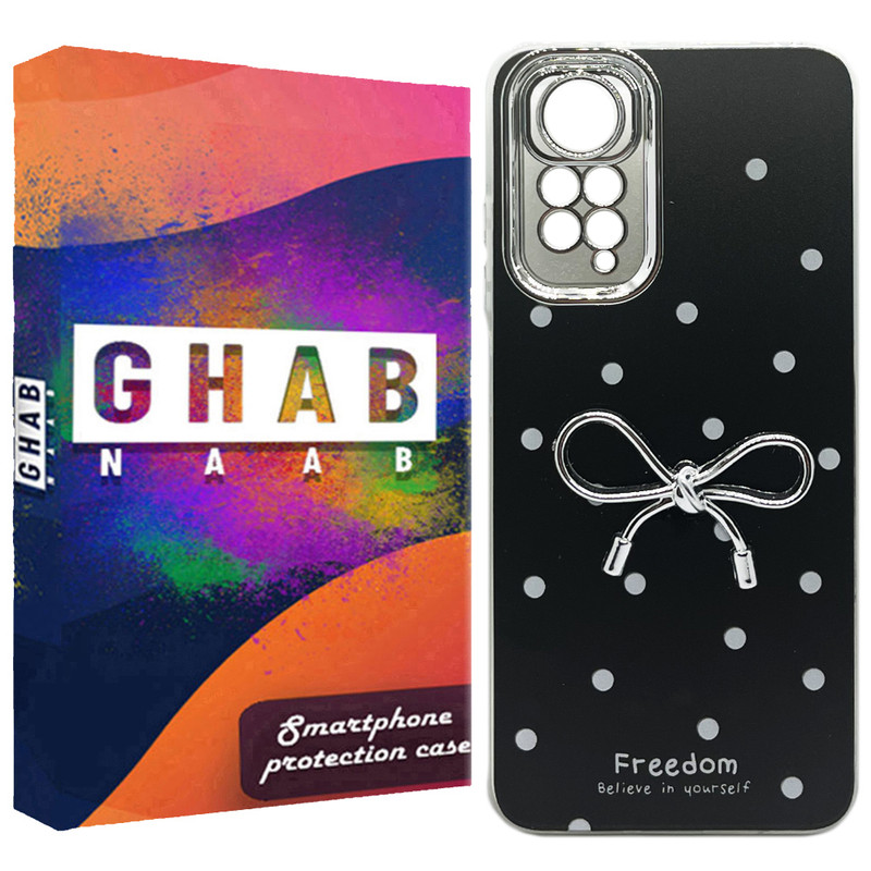کاور قاب ناب مدل فانتزی دخترانه طرح خال خالی مناسب برای گوشی موبایل شیائومی Redmi Note 12 Pro 4G / Note 11 Pro