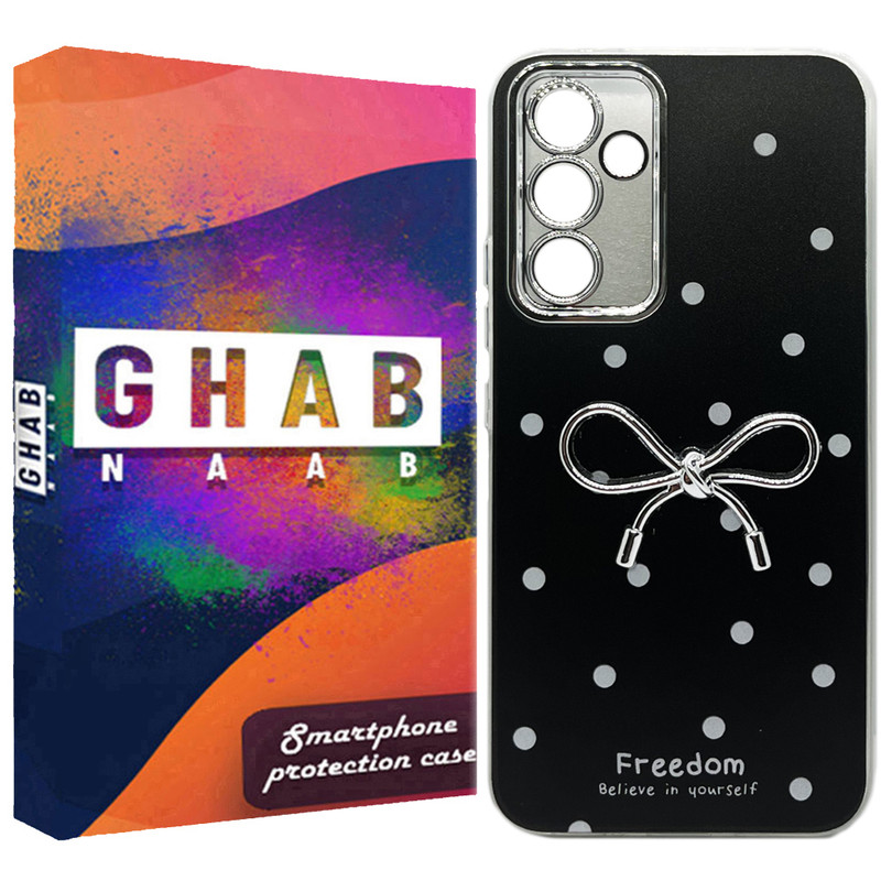 کاور قاب ناب مدل فانتزی دخترانه طرح خال خالی مناسب برای گوشی موبایل سامسونگ Galaxy S23 FE