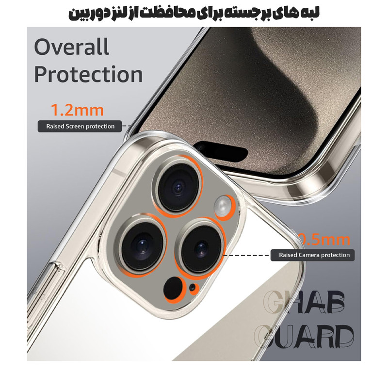 کاور قاب گارد مدل SPCFGH مناسب برای گوشی موبایل شیائومی Redmi Note 13 Pro 4G