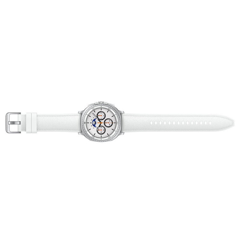 ساعت هوشمند 46 میلیمتری سامسونگ مدل Galaxy Watch 8 Classic با بند چرمی