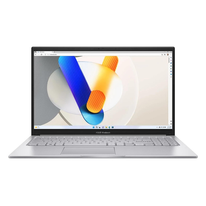 لپتاپ ایسوس مدل Vivobook 15 F1504VA-NJ1213 با پردازنده Core i3-1315U، رم DDR4 4GB با فرکانس 3200MHz، حافظه SSD با ظرفیت 256GB، نمایشگر 15.6 اینچ با پنل TFT با وضوح Full HD